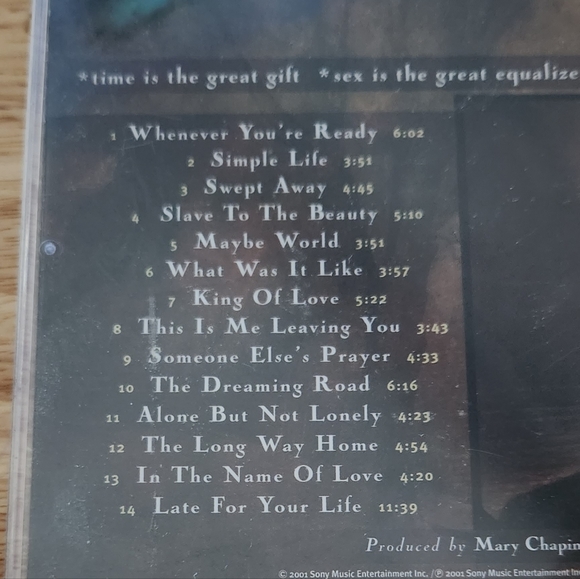 Mary Chapin Carpenter CD - Picture 3 of 3
